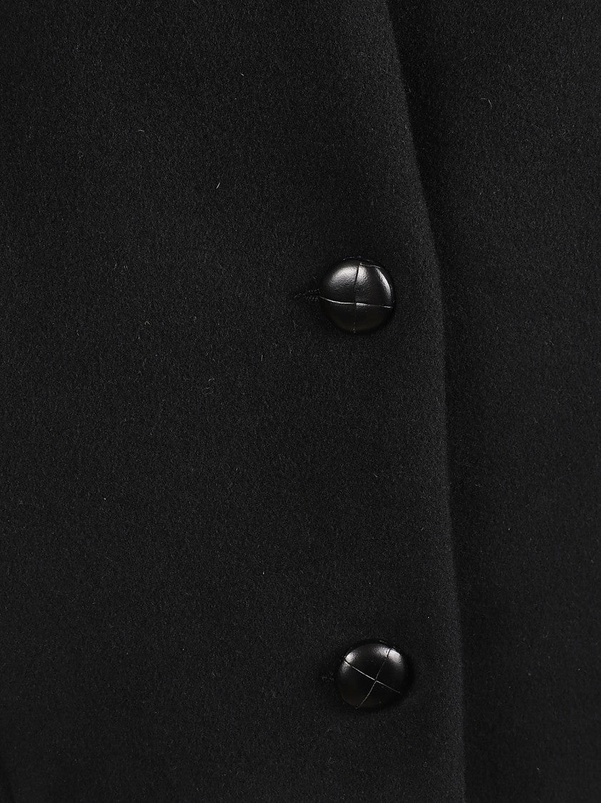 Isabel Marant Cropped Coat With V-Neckline