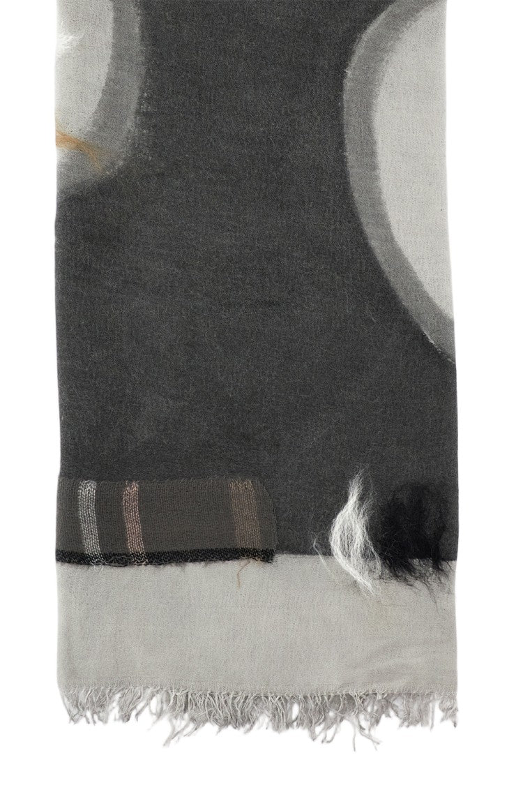 Exquisite J Multicolour Scarf With Lightweight Fabric
