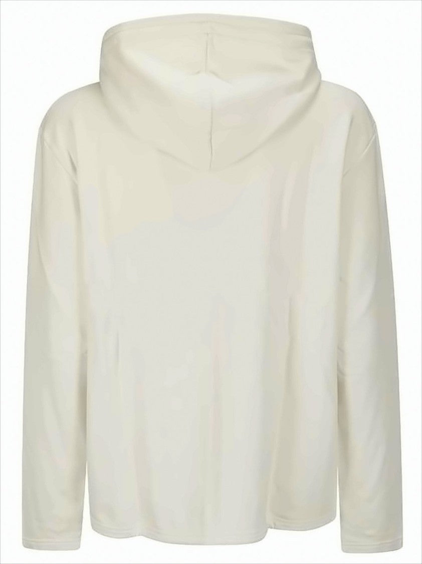 Helmut Lang Minimalist Hooded Sweatshirt With Full Zip Closure
