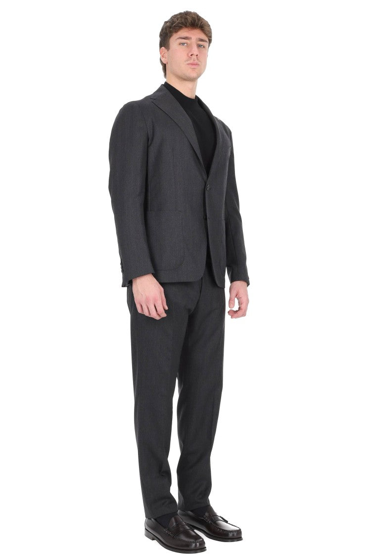Tagliatore Montecarlo Line Super 110'S Virgin Wool Resca Dress