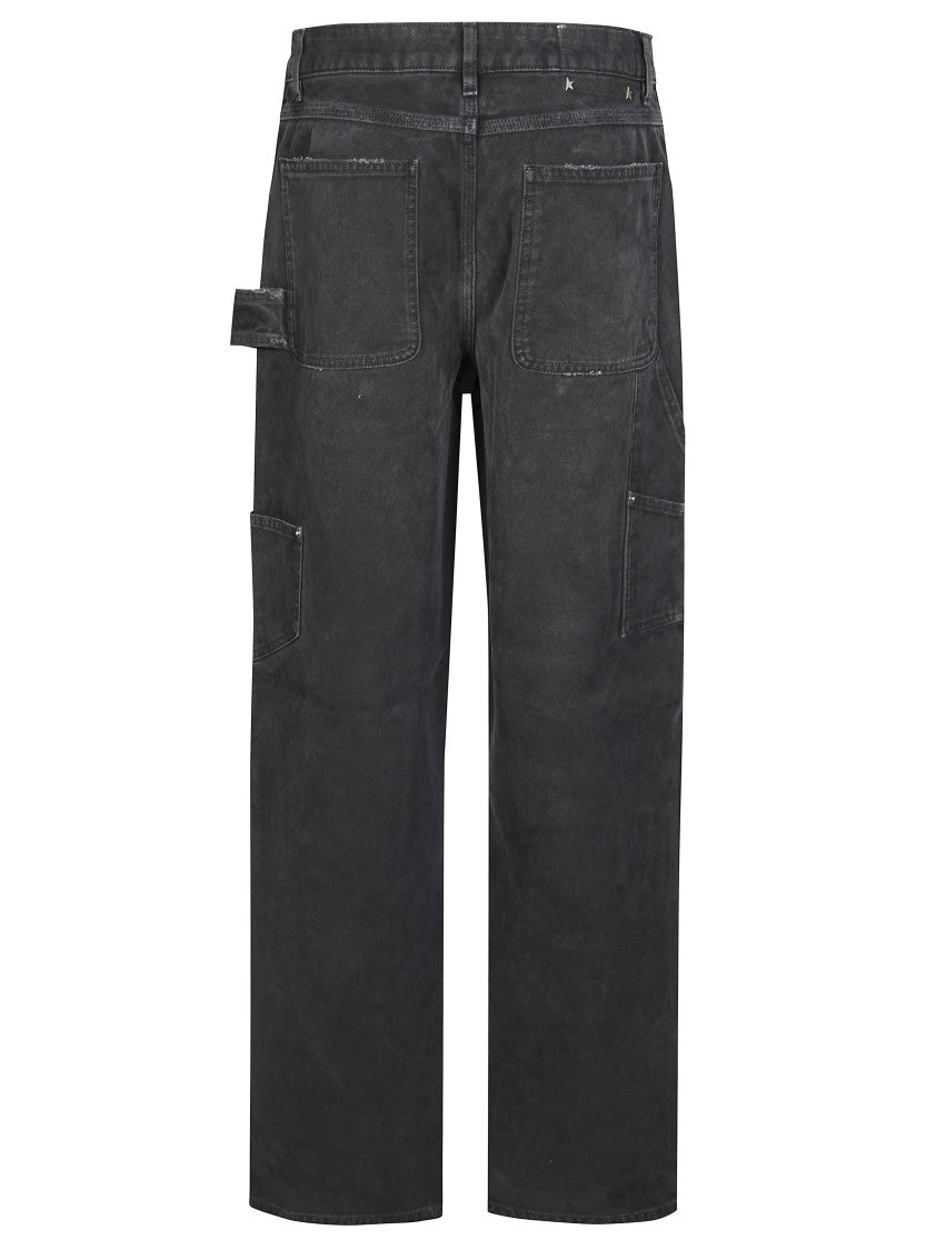 Golden Goose Marley Work Pant Cotton Destryed Garemnt