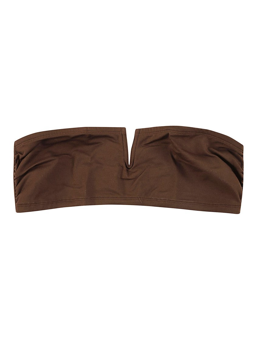 Eres Arcade Ruched Bandeau Swimsuit