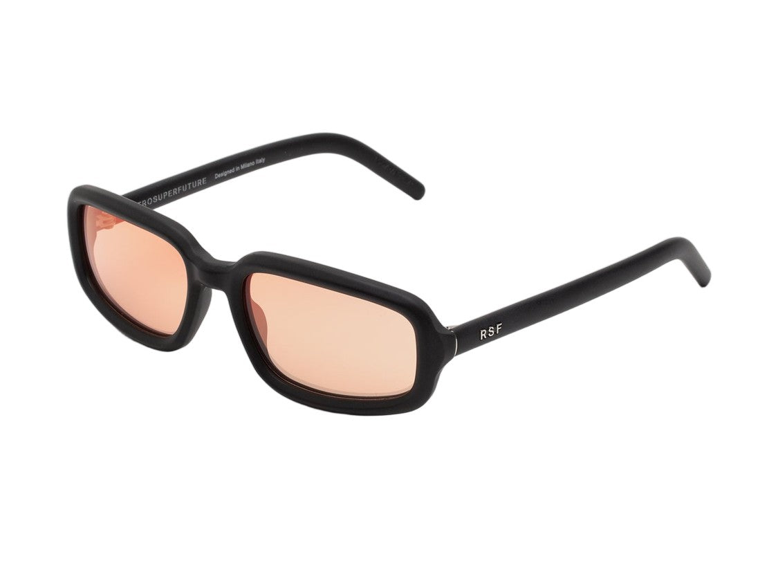 Retrosuperfuture Black Troll Matte Oversized Square Sunglasses