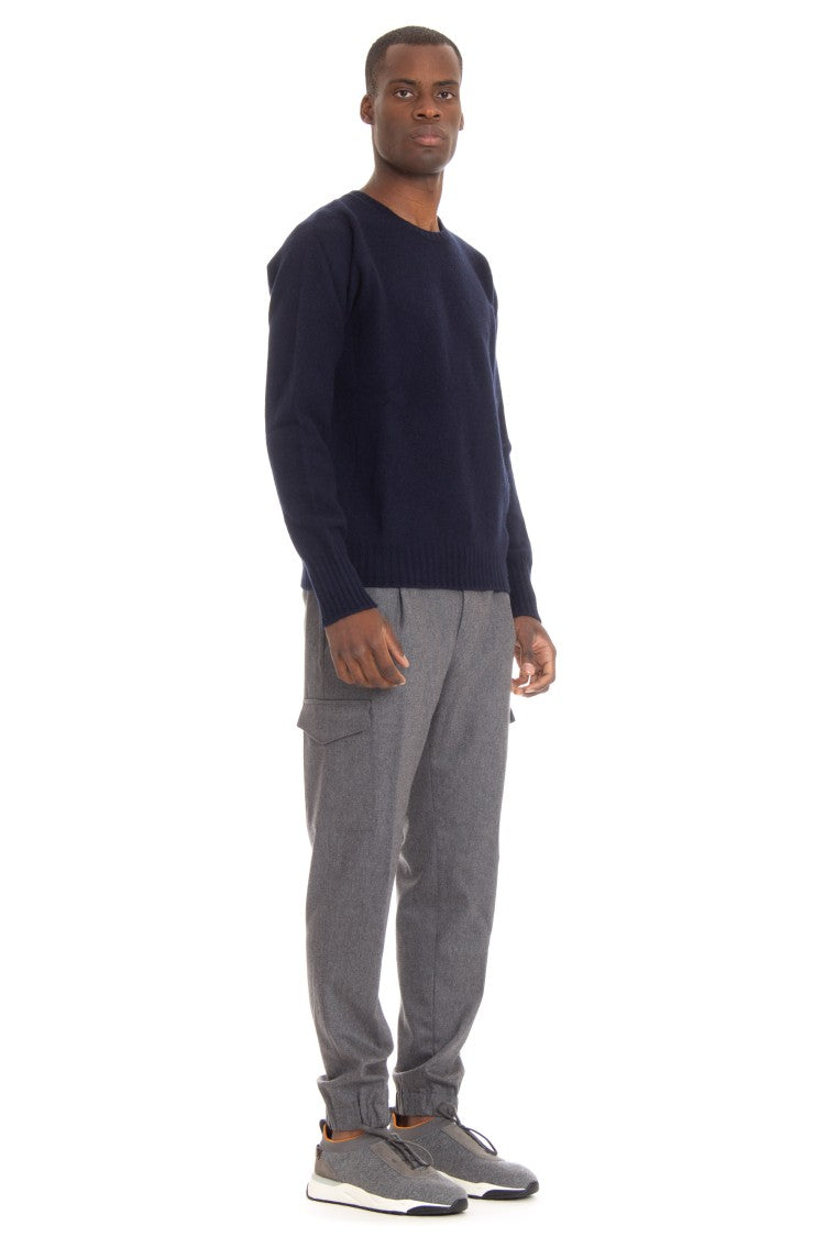 Drumohr Lambswool Crewneck Sweater