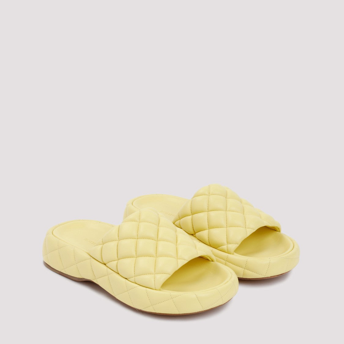 Bottega Veneta Lemonade Padded Leather Sandals