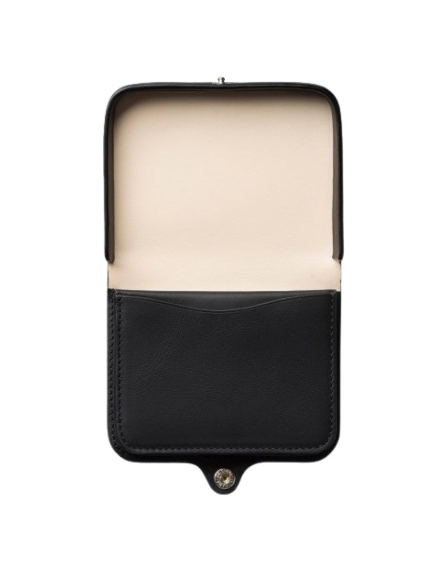 A.P.C. Compact Leather Coin Purse With Subtle Logo