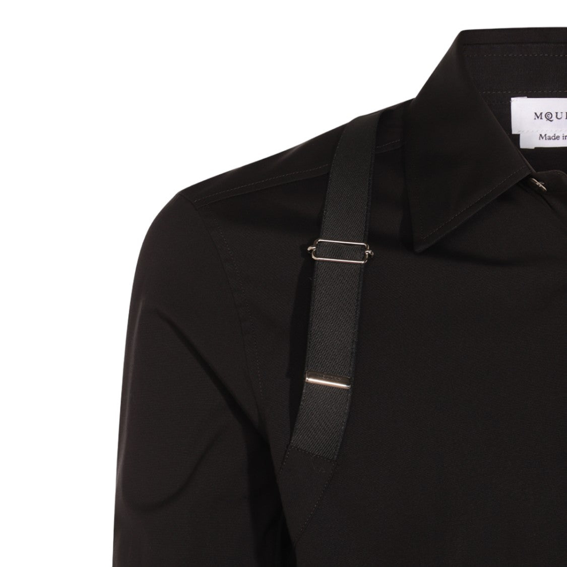 Alexander Mcqueen Long-Sleeve Black Shirt