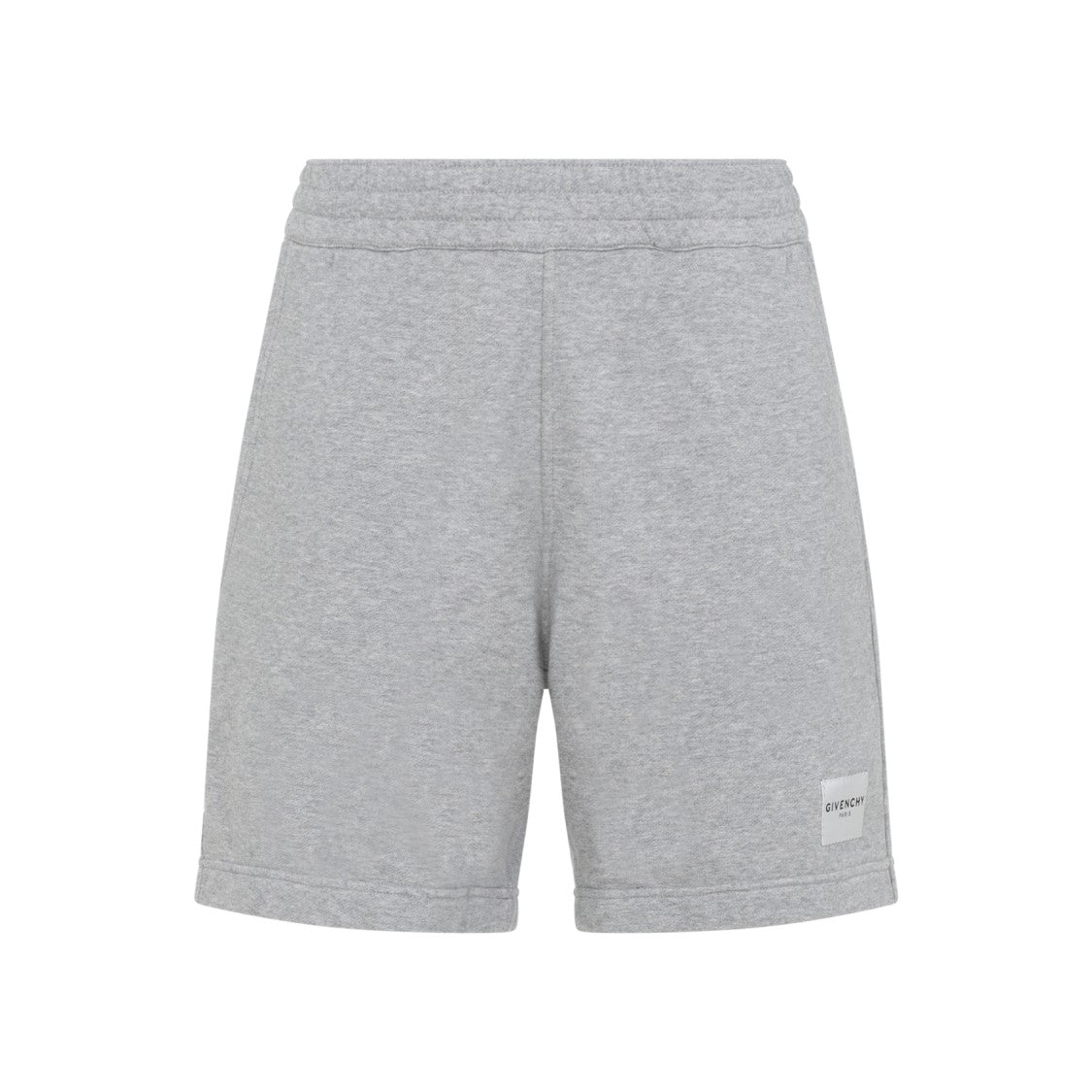 Givenchy Heathered Grey Shorts With Elastic Waistband