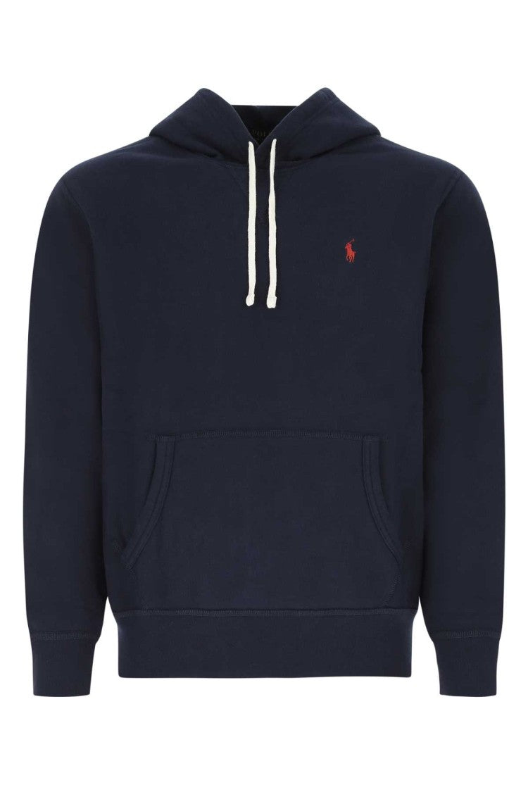 Polo Ralph Lauren Blue Cotton Blend Sweatshirt