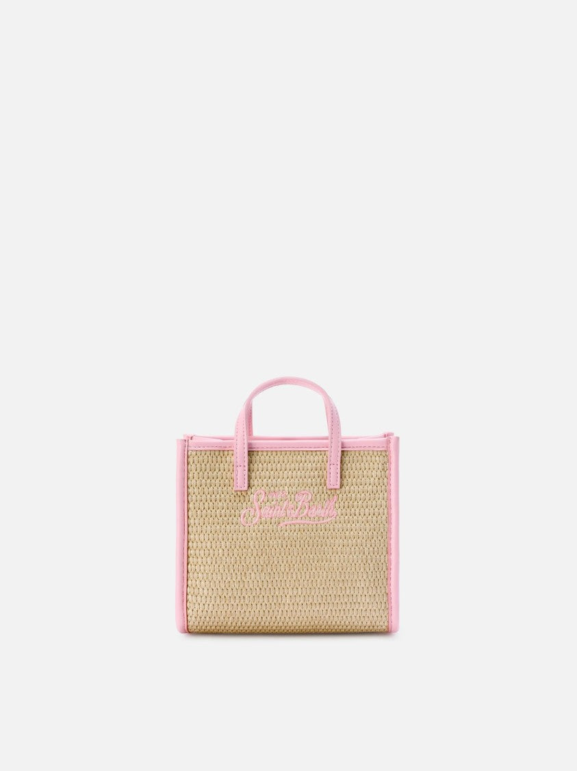 Mc2 Saint Barth Rectangular Tote Bag With Embroidered Logo
