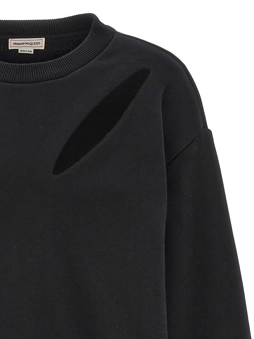 Mcqueen 'Cut And Sew' Sweatshirt