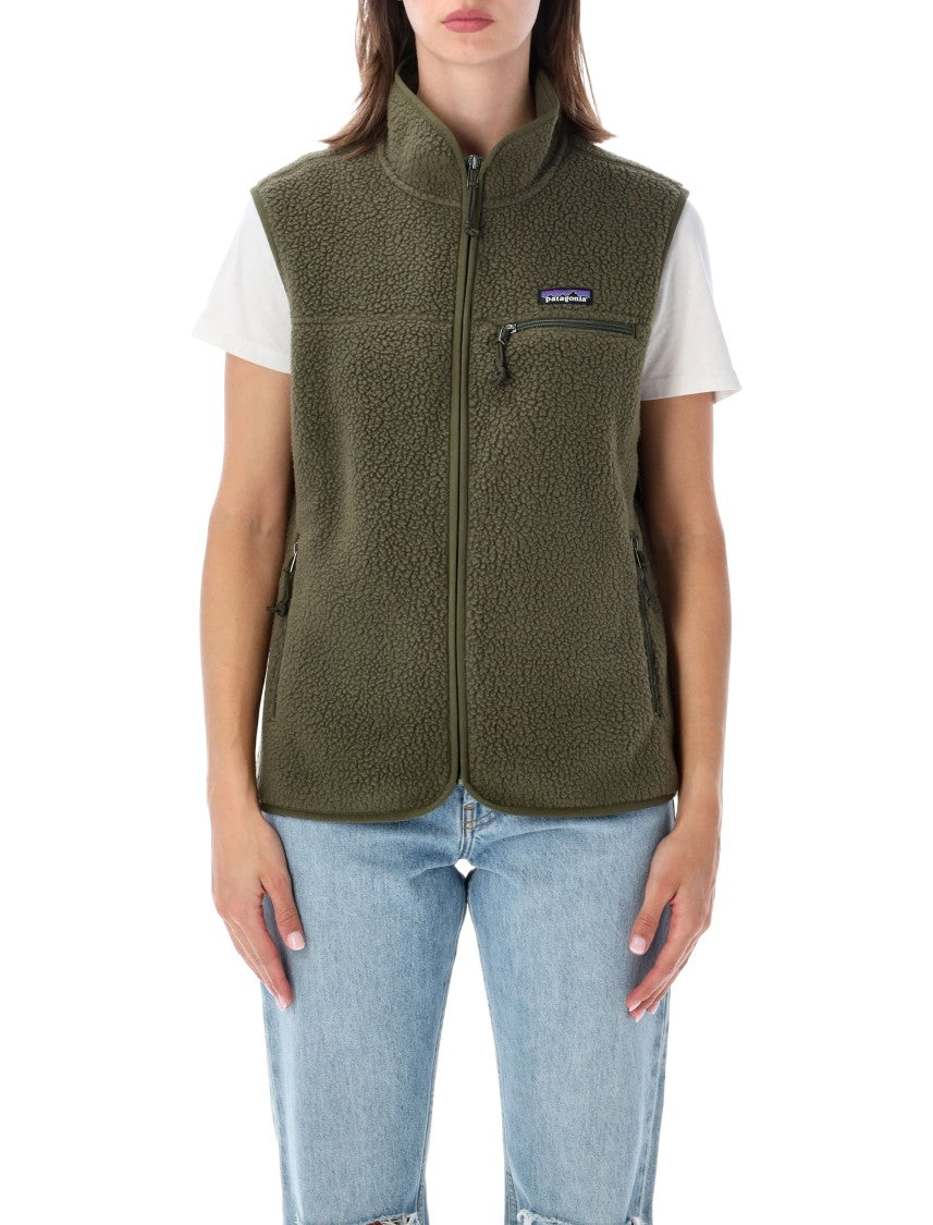 Patagonia Retro Pile Brushed Recycled Polyester Fleece Vest
