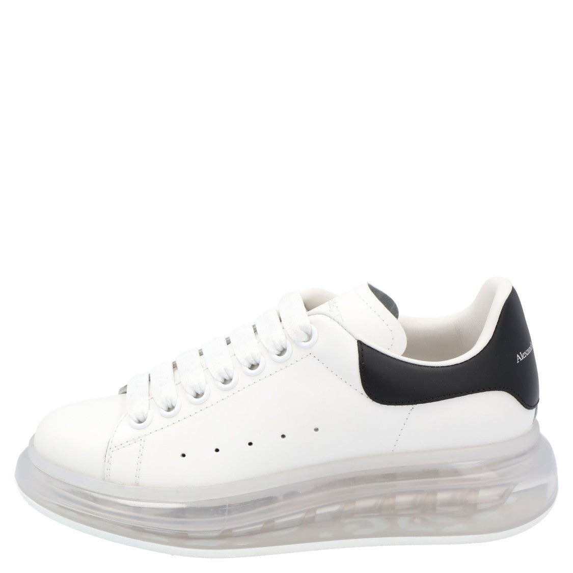 Alexander Mcqueen Oversized Clear Sole Black