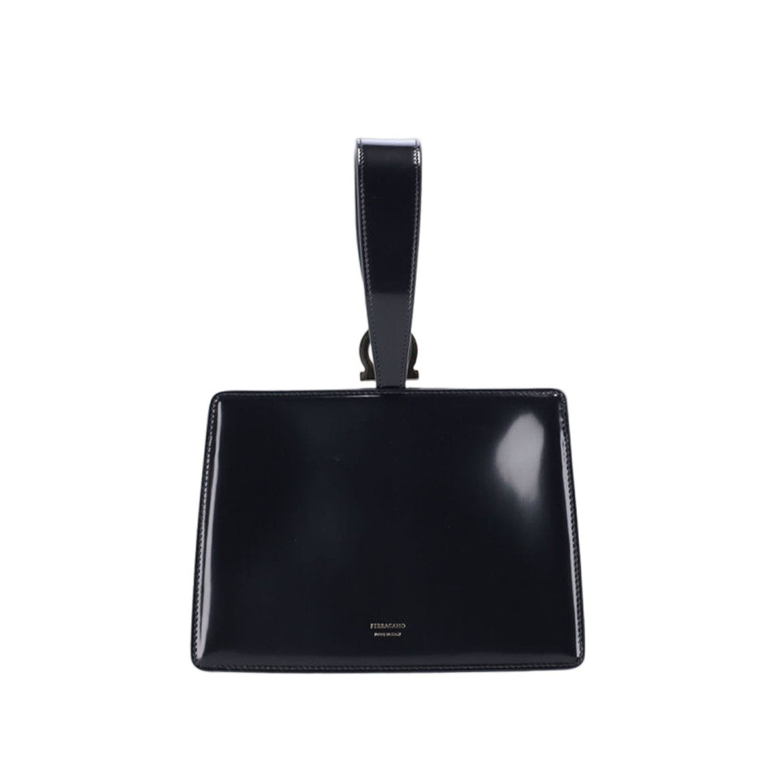 Salvatore Ferragamo Mini Leather Clutch Bag