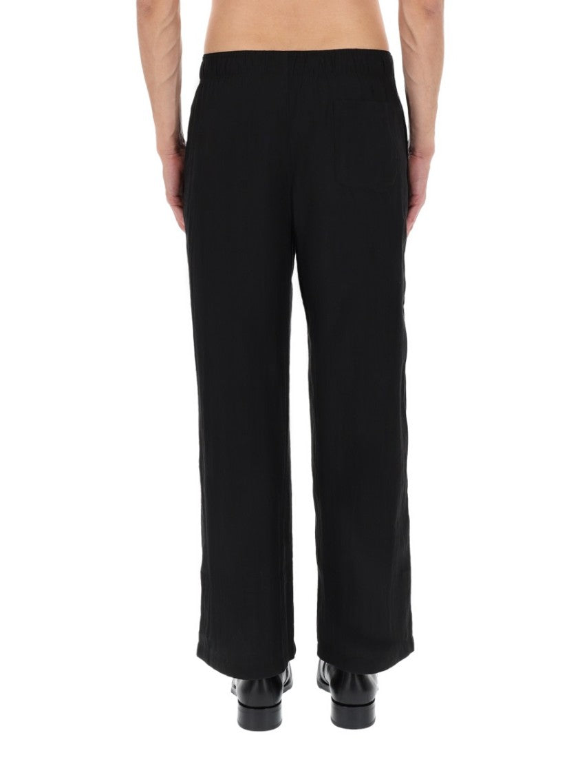 Our Legacy Linen Blend Textured Straight Pants