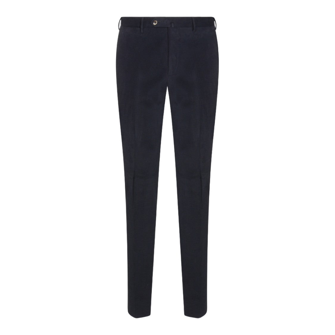 Pt Torino Slim-Fit Tailored Blue Trousers With Buttoned Pockets