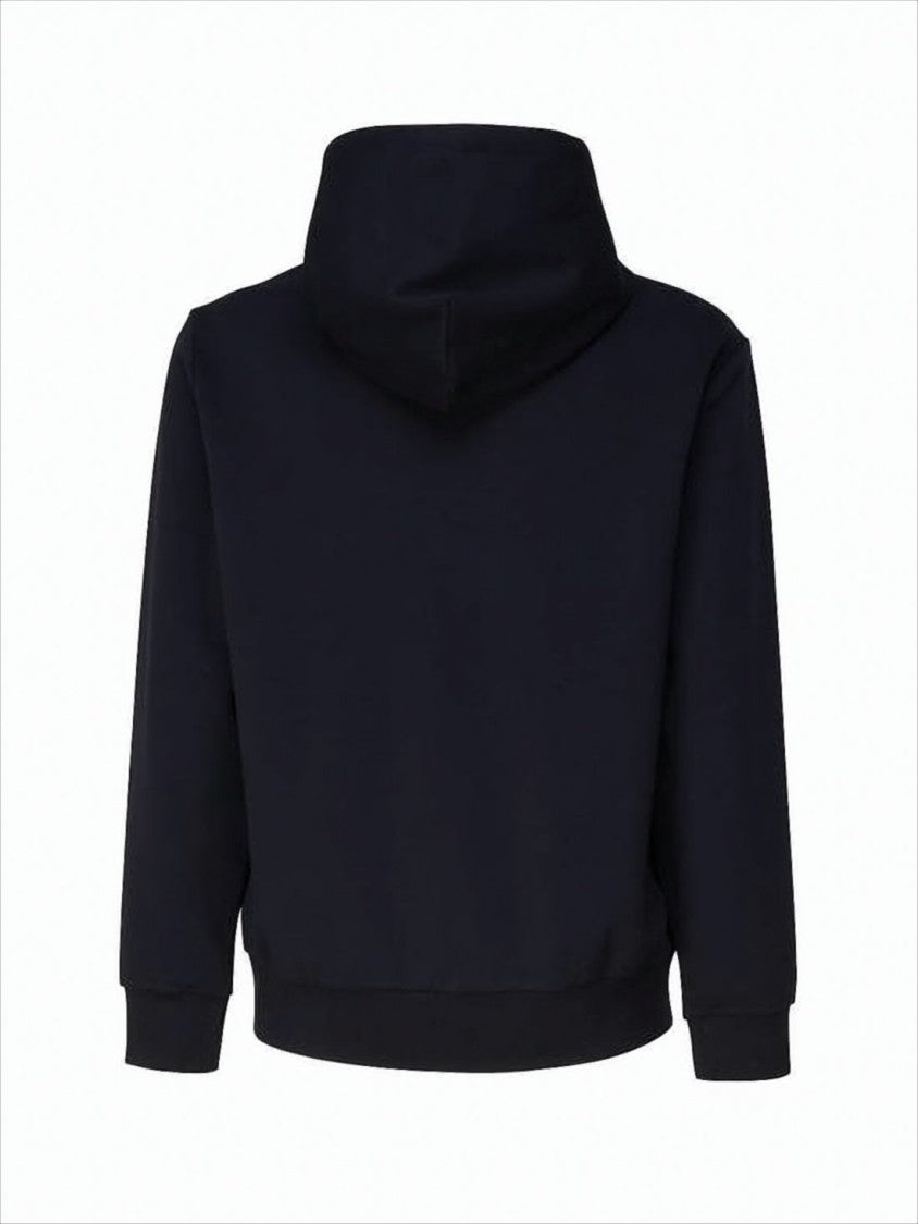 Polo Ralph Lauren Classic Dark Navy Hoodie With Front Kangaroo Pocket And Drawstring Hood