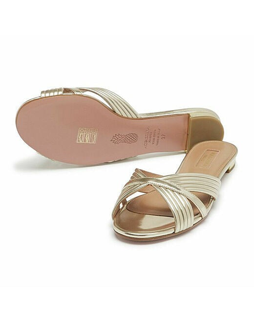 Aquazzura Sundance Slide Flat