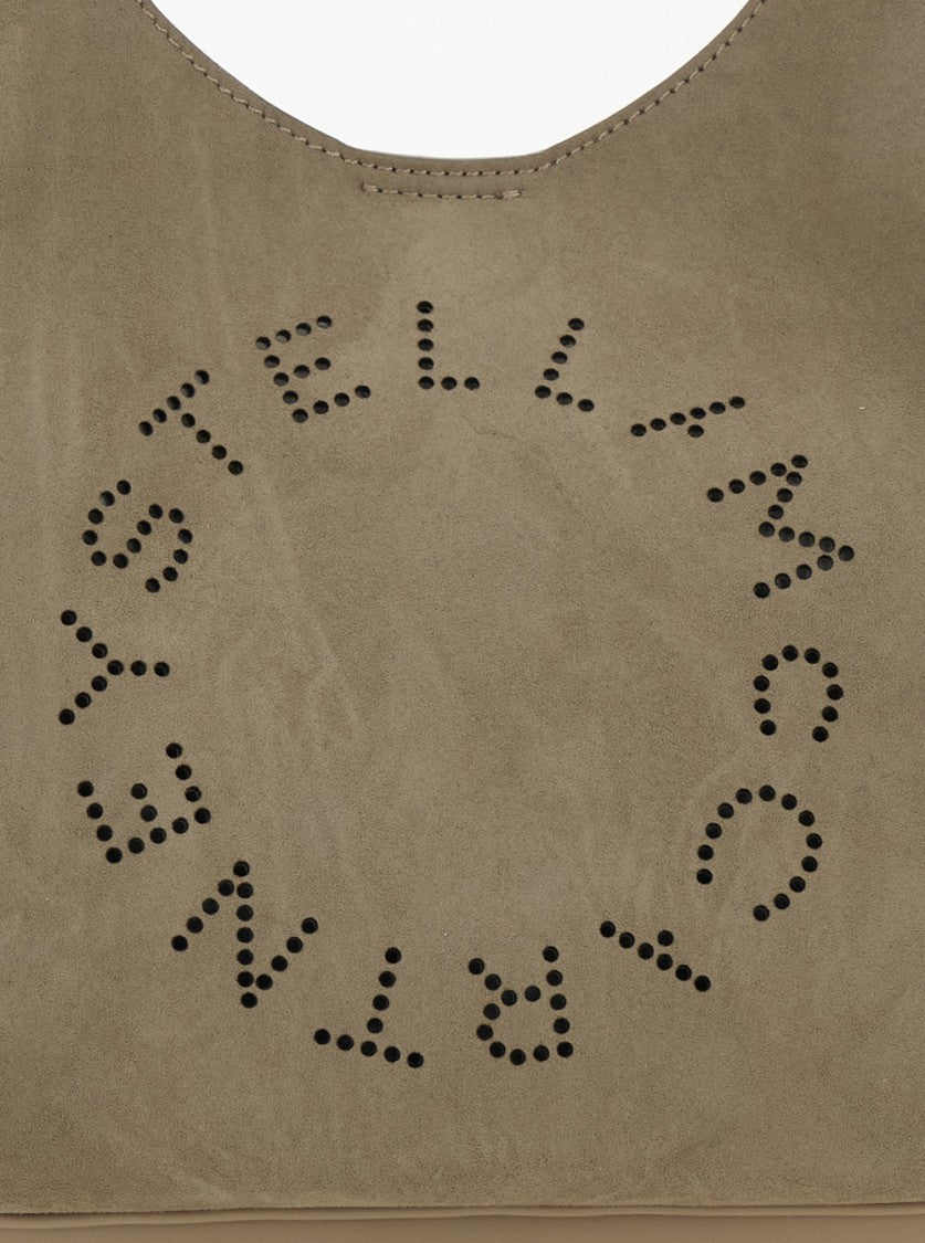 Stella Mccartney Logo Small Hobo Bag