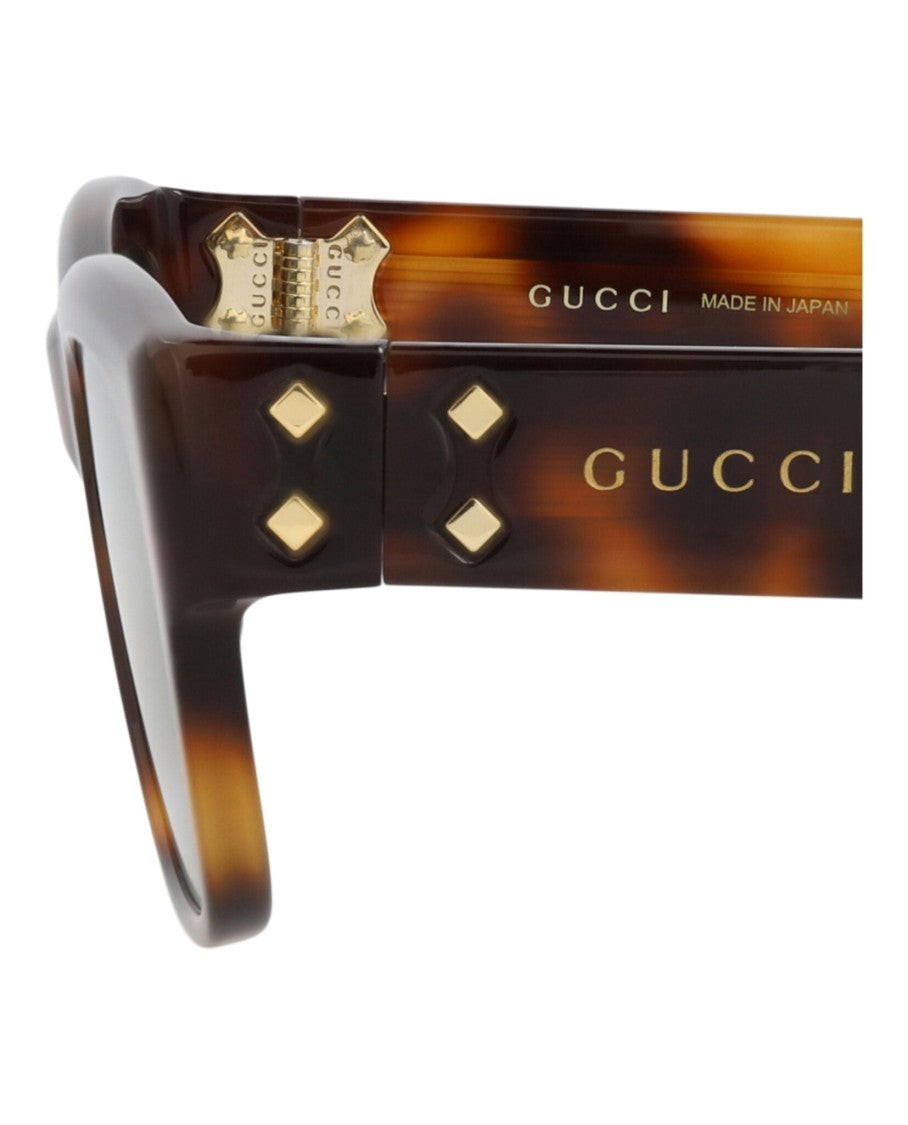 Gucci Square-Frame Recycled Acetate Sunglasses
