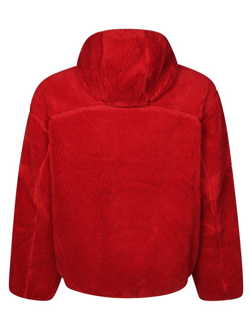 Kenzo Textured Plush Hooded Jacket