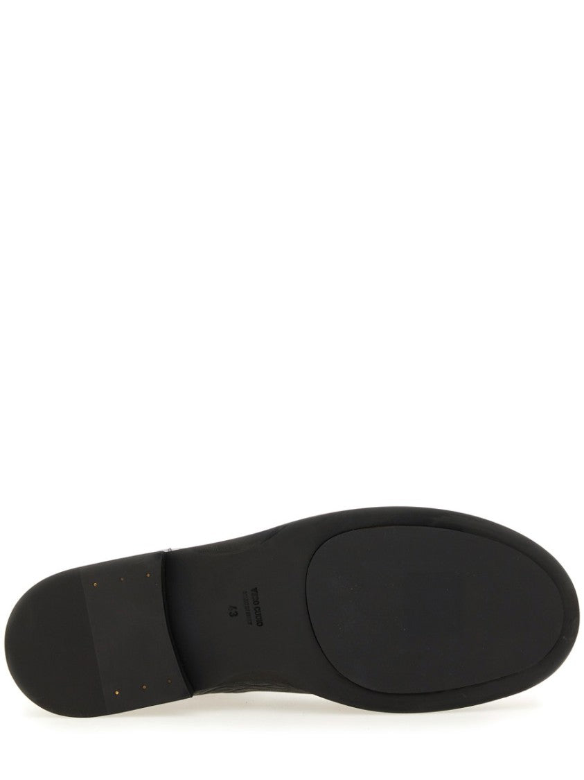 Uma Wang Textured Leather Ankle Boot