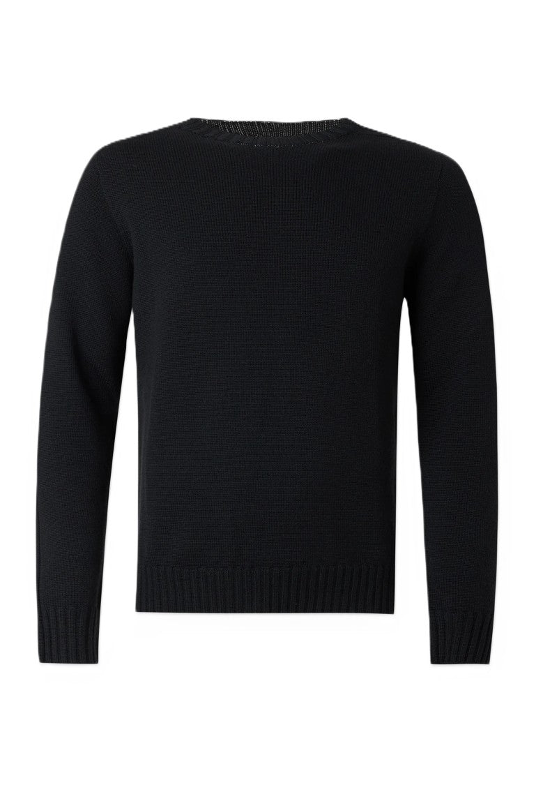 Dondup Ribbed Crew Neck Knit Sweater