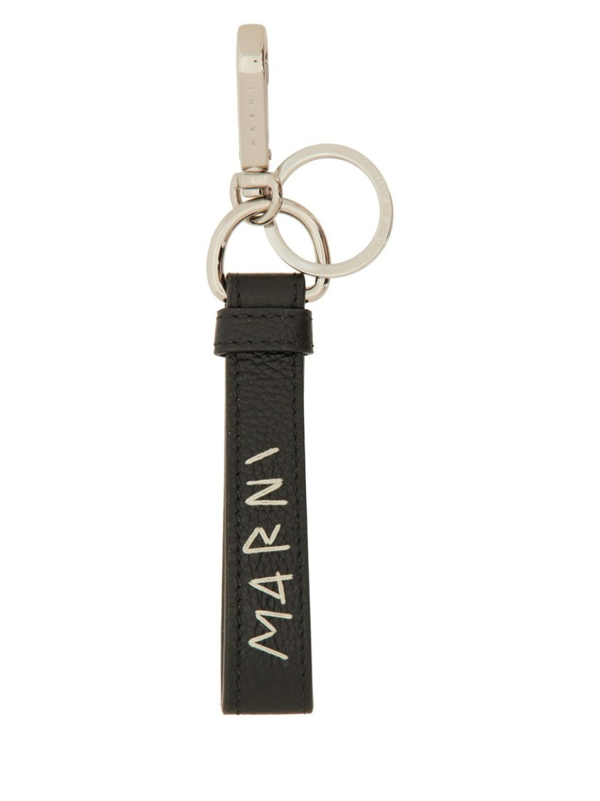 Marni Keychain With "Marni Mending" Embroidery