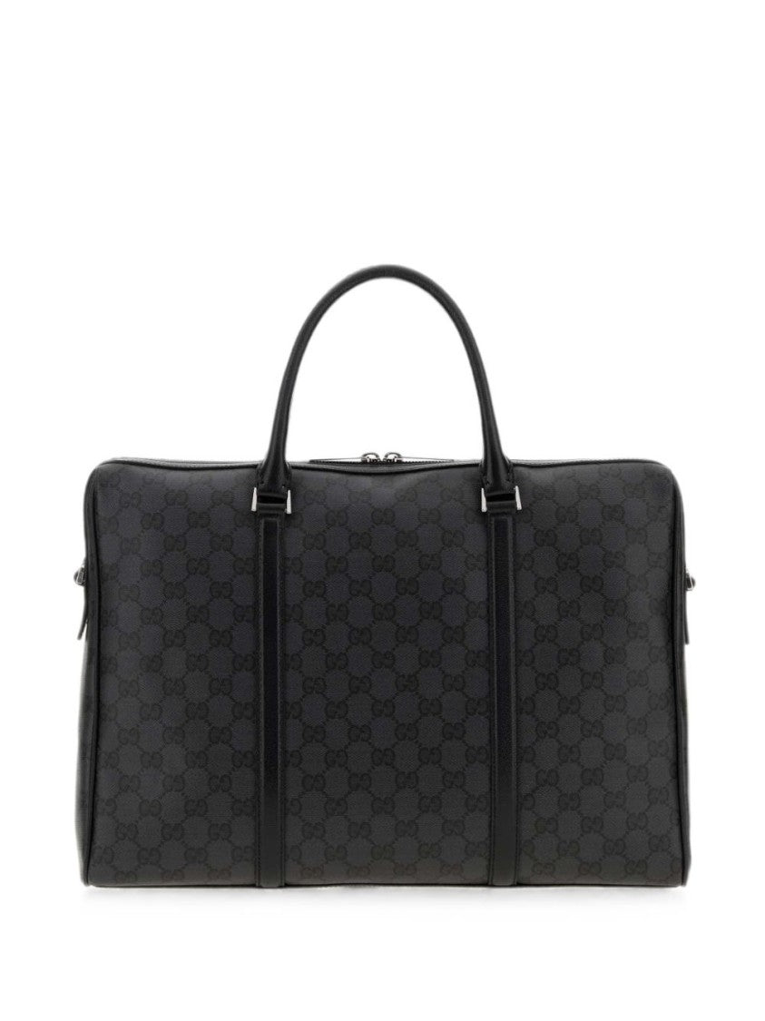 Gucci Rectangular Black Monogram Bag