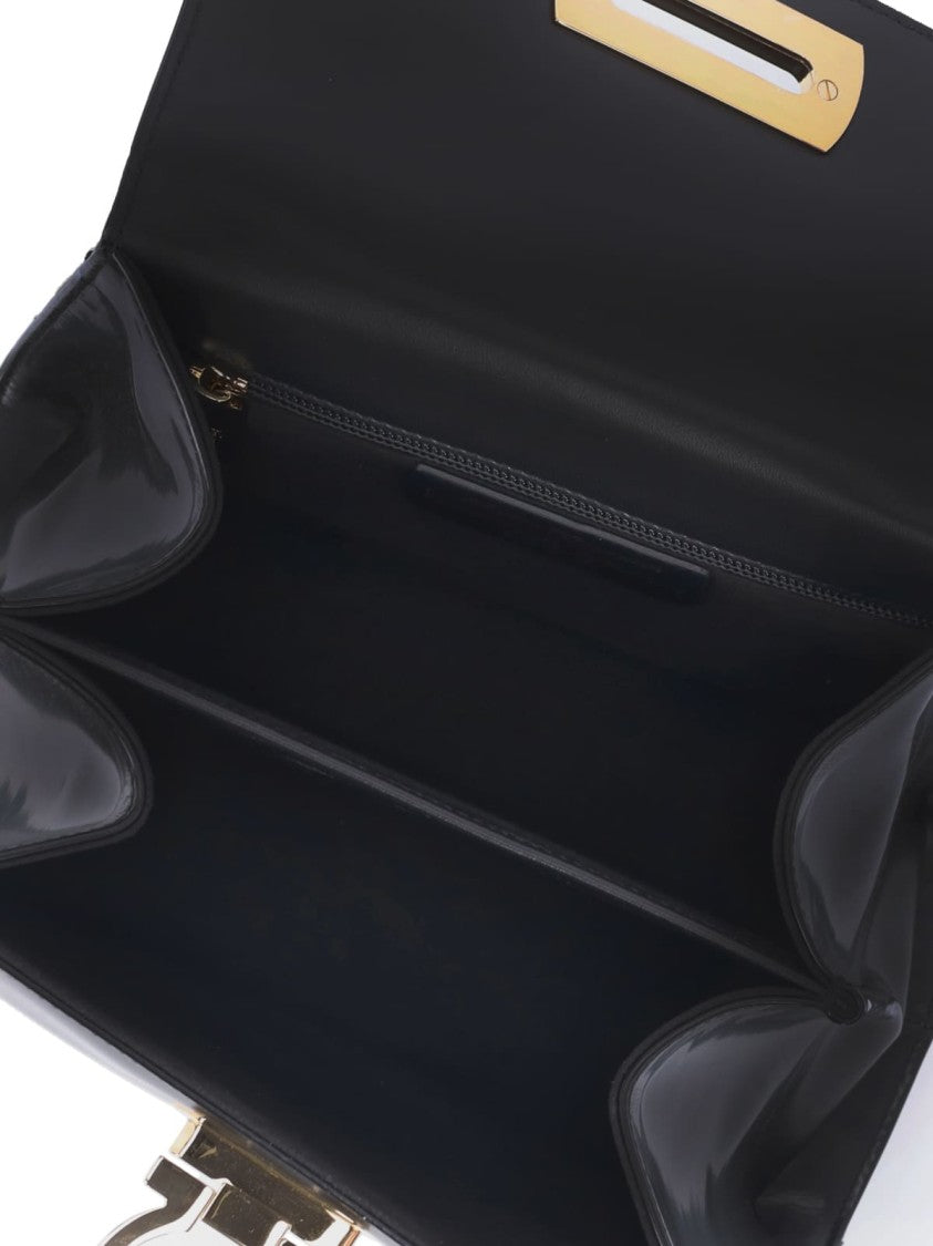 Ferragamo Iconic Medium Handbag – Black