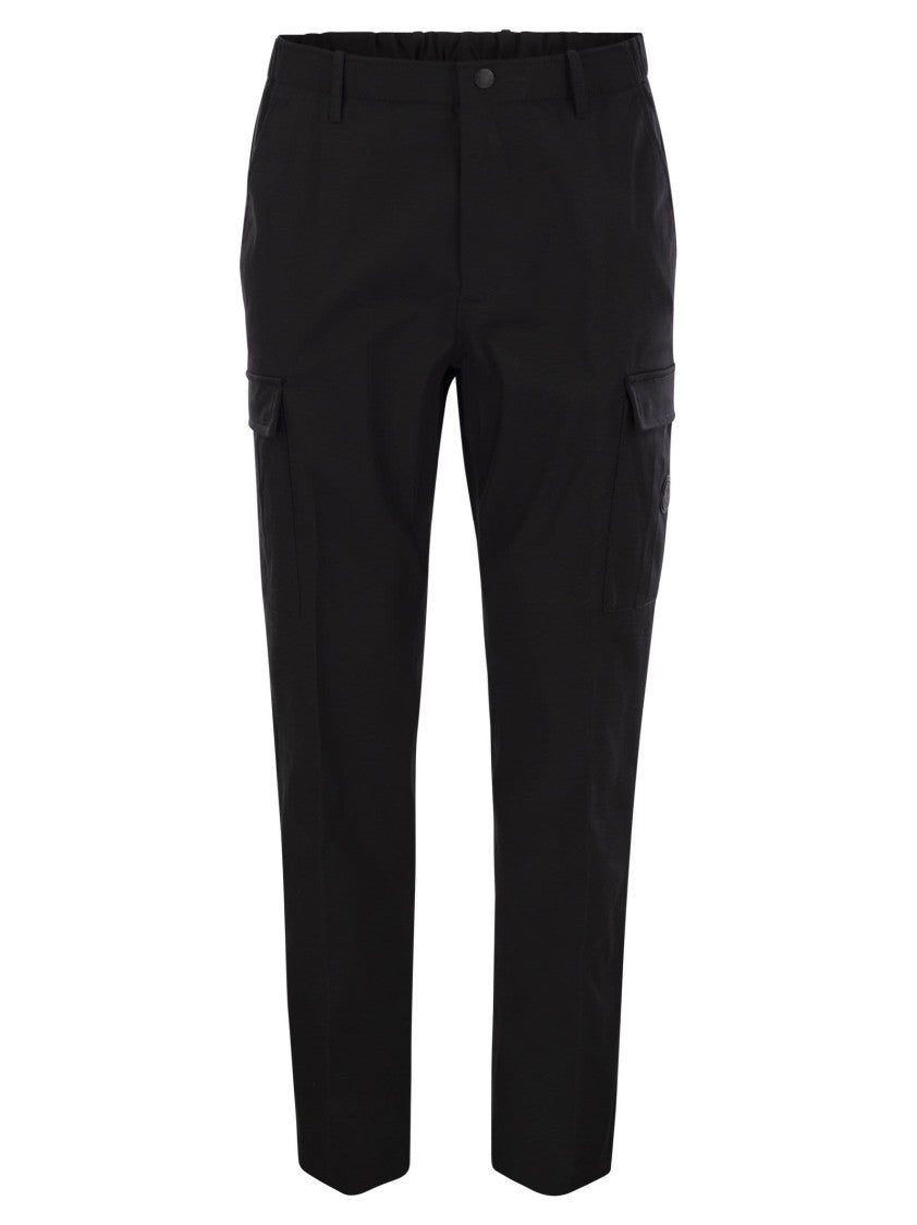Moncler Gabardine Cargo Trousers