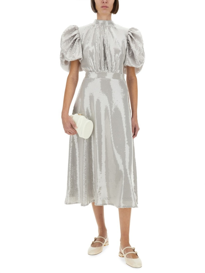 Rotate Birger Christensen Sequined Midi Dress