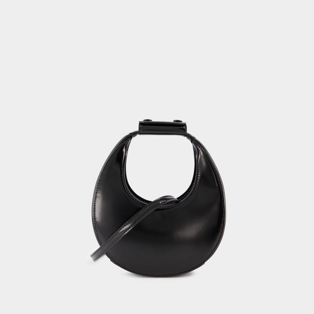 Staud Good Night Moon Purse - Leather - Black
