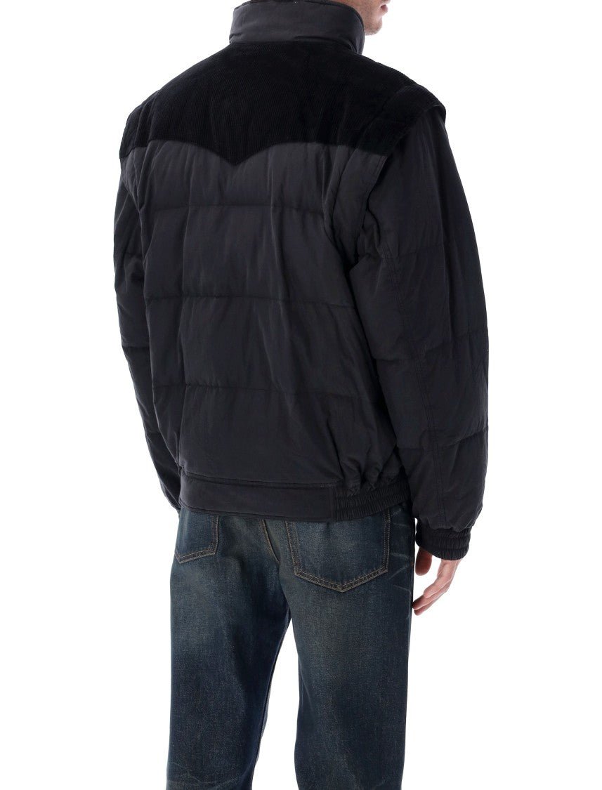 Isabel Marant Dawson Quilted Cotton Down Jacket