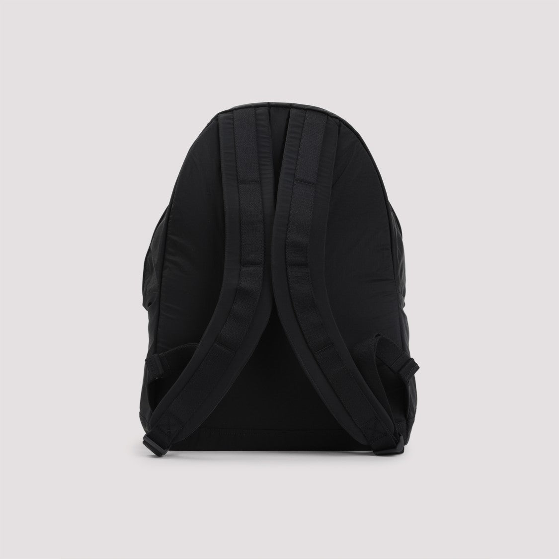 Stone Island Spacious Black Bucket Bag With Durable Polyamide Construction
