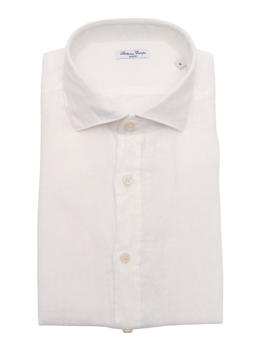 Sartoria Del Campo-Sonrisa Button Up Pointed Casual Shirt