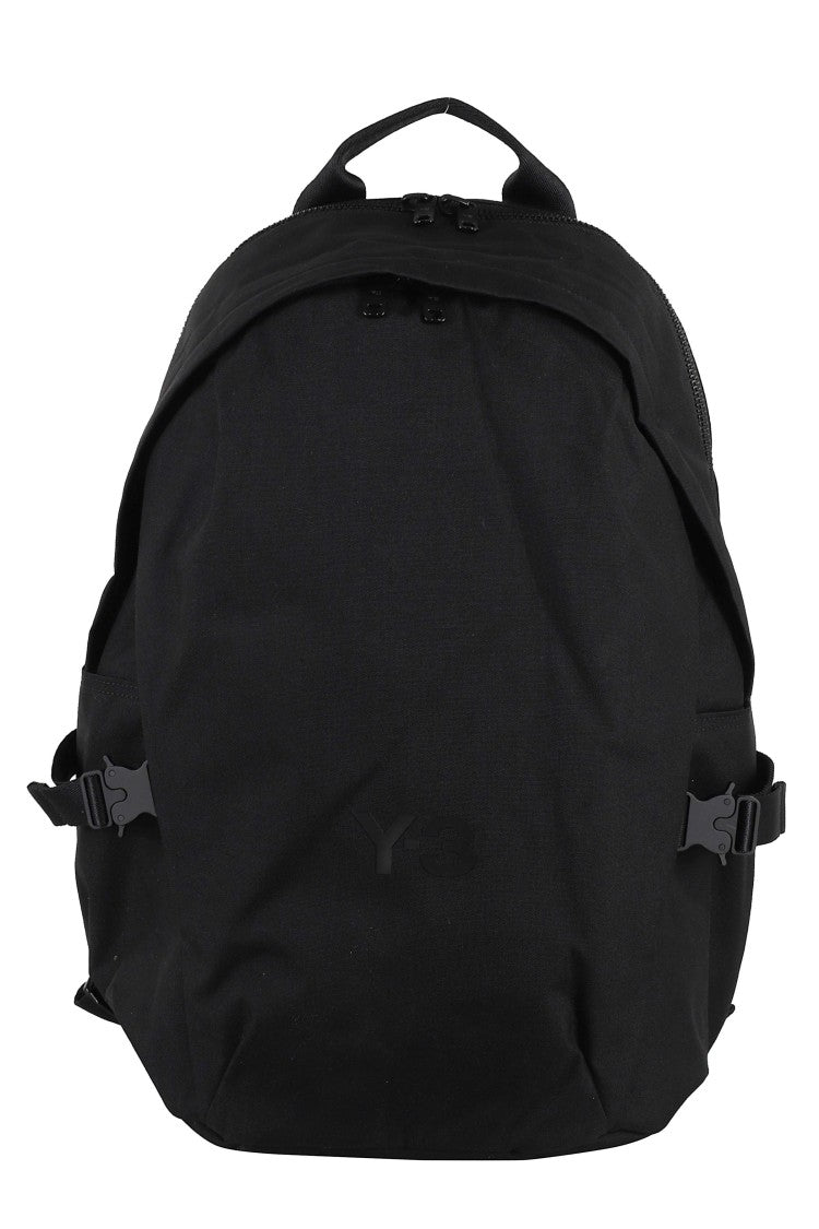 Y-3 Black Stapl Padding Laptop Polyester Backpack