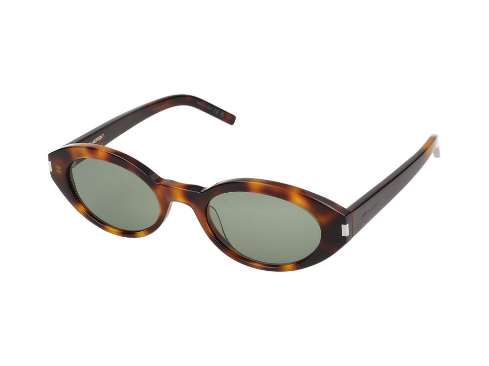 Saint Laurent Havana Acetate Sunglasses