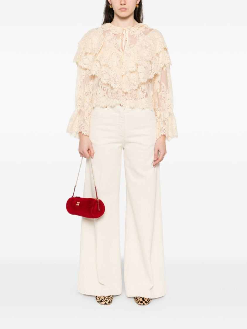 Aspesi High-Waisted Wide-Leg Jeans