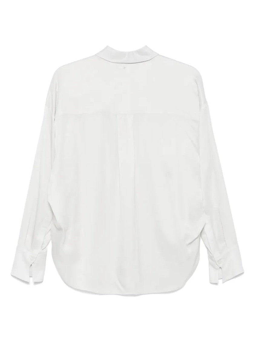 Lorena Antoniazzi Light Grey Long-Sleeve Shirt