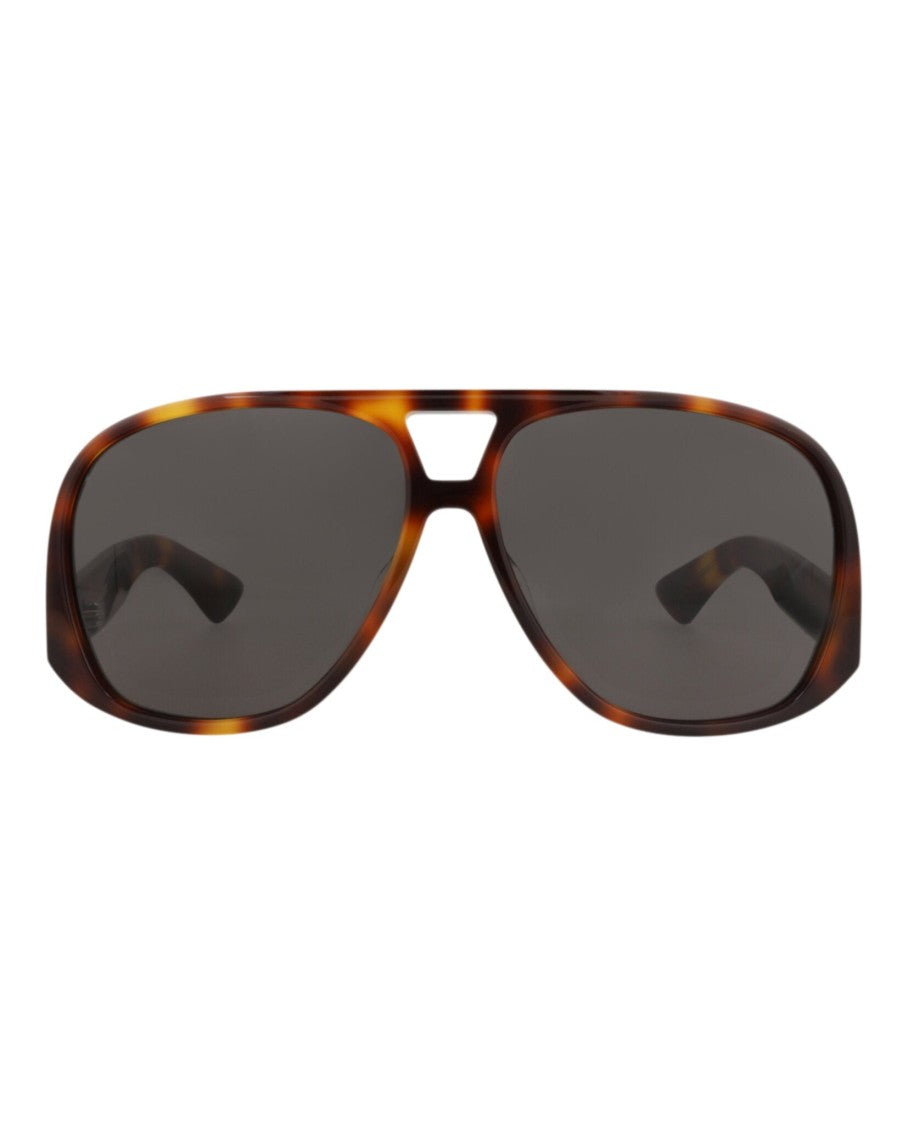 Saint Laurent Aviator-Frame Recycled Acetate Sunglasses