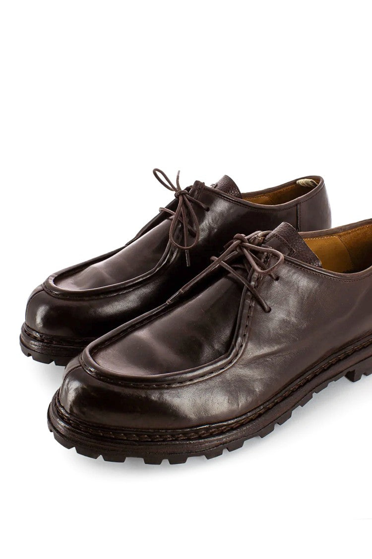 Officine Creative Leather Lace-Up Shoes With Leather Sole