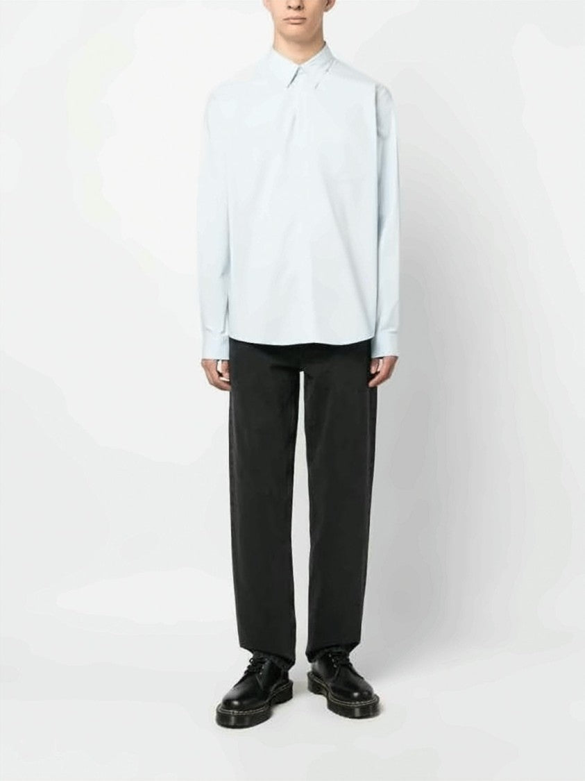 A.P.C. Long-Sleeve Cotton Shirt With Button-Down Collar And Versatile Design