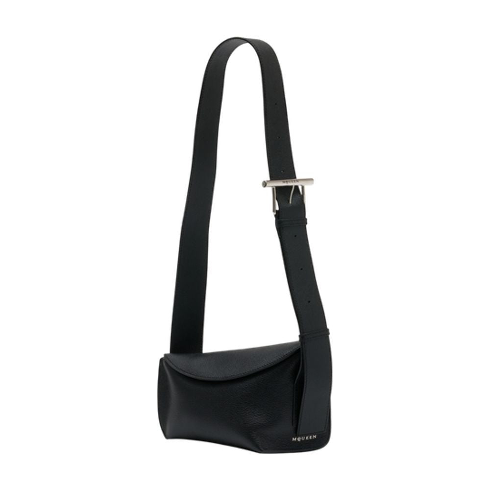 Alexander Mcqueen T-Bar Sling Leather Crossbody