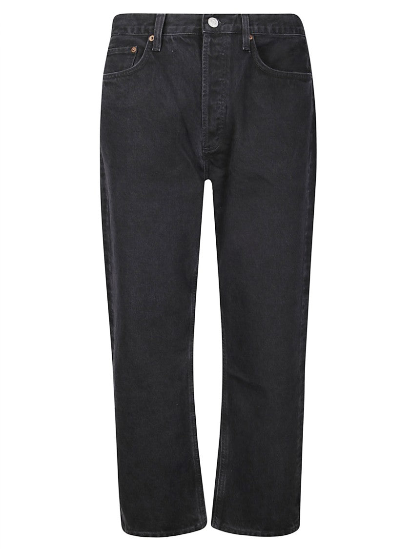 Agolde Five-Pocket Jeans With Button Front Closure