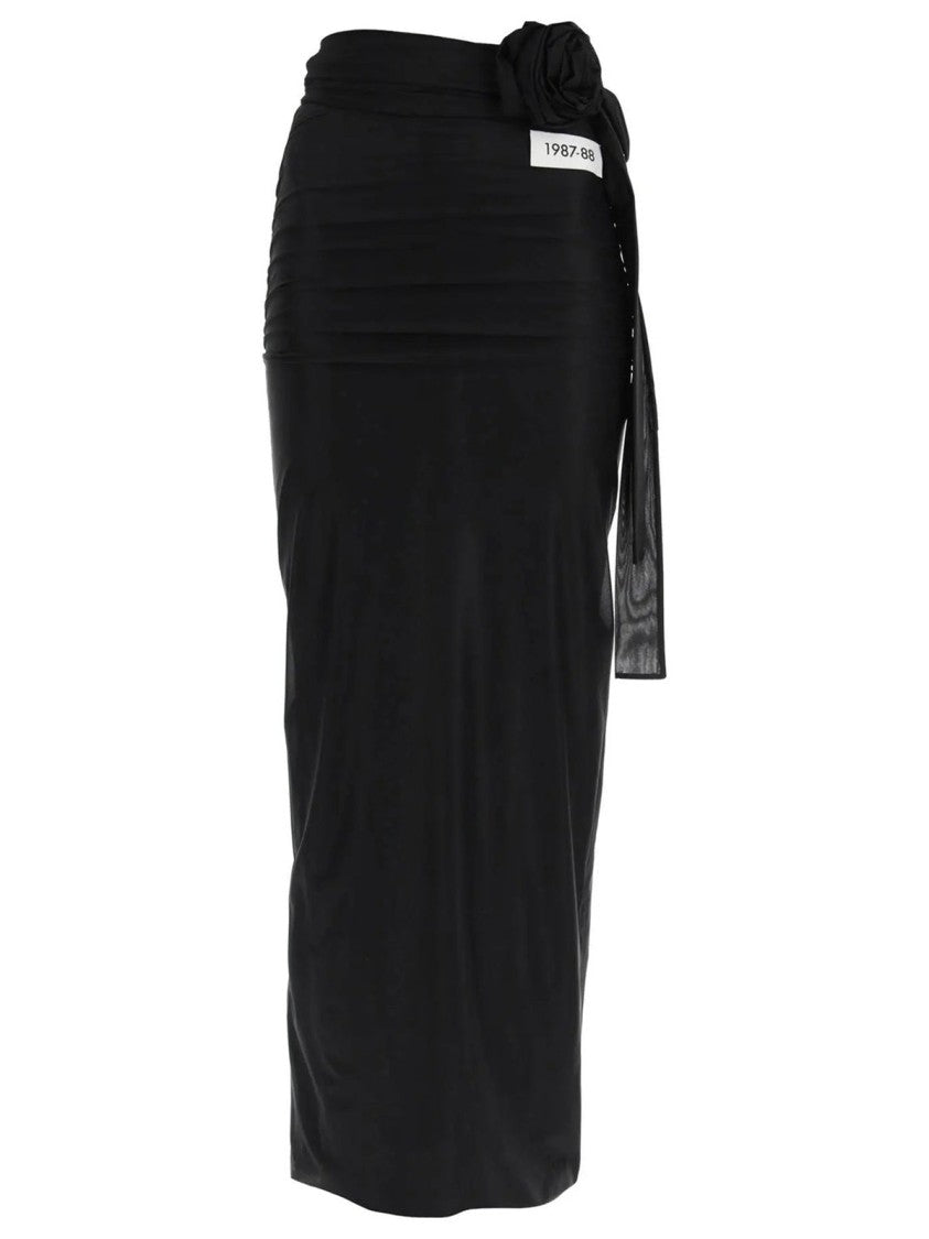 Dolce & Gabbana Jersey Stretch Maxi Skirt