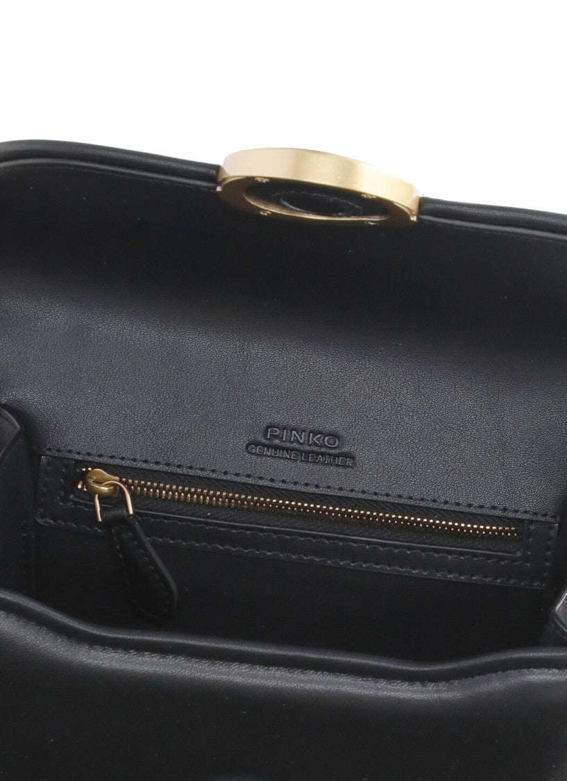 Pinko Black Love Box Mini Bag