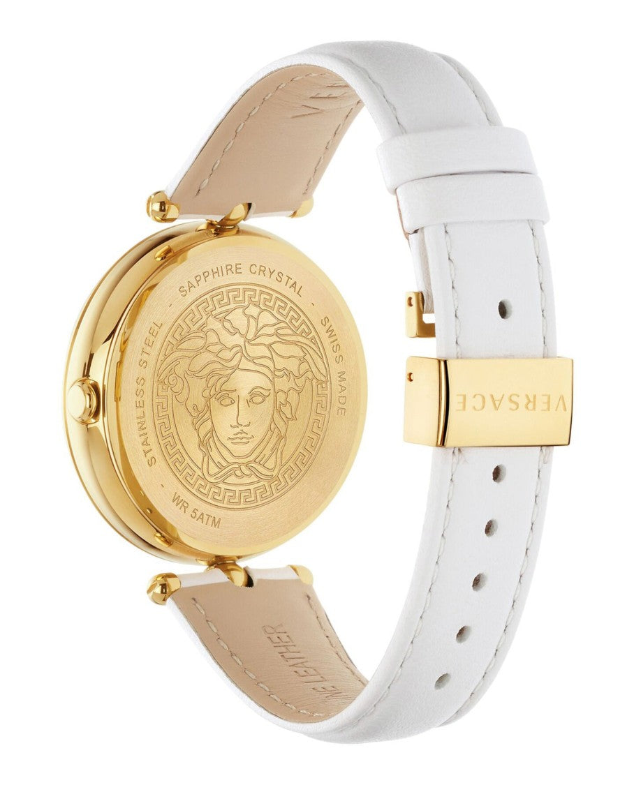 Versace Palazzo Empire Leather Watch