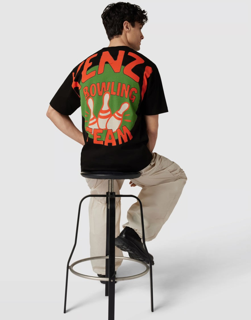 Kenzo Bowling Team Logo Oversize T-Shirt