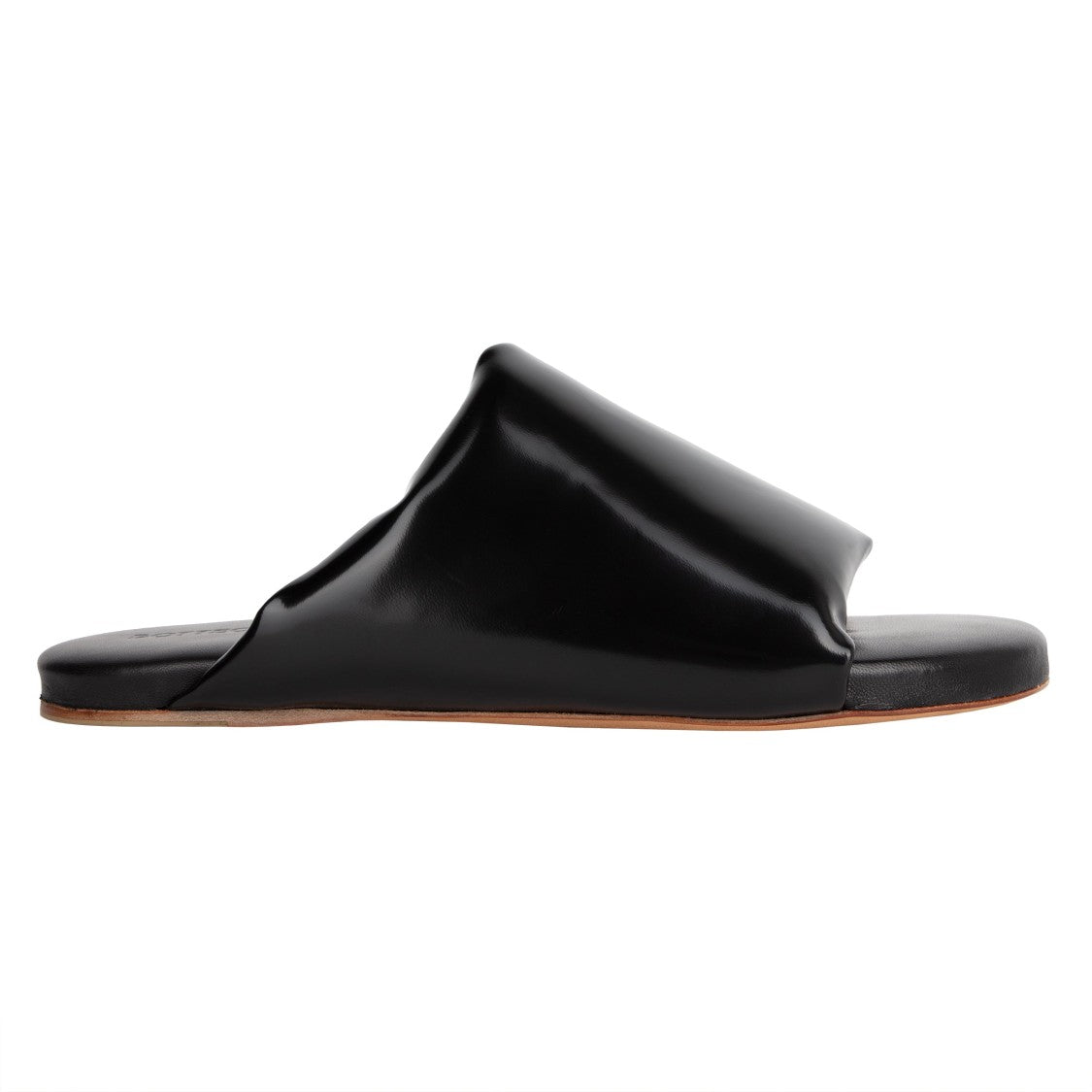Bottega Veneta Cushion Slides Black